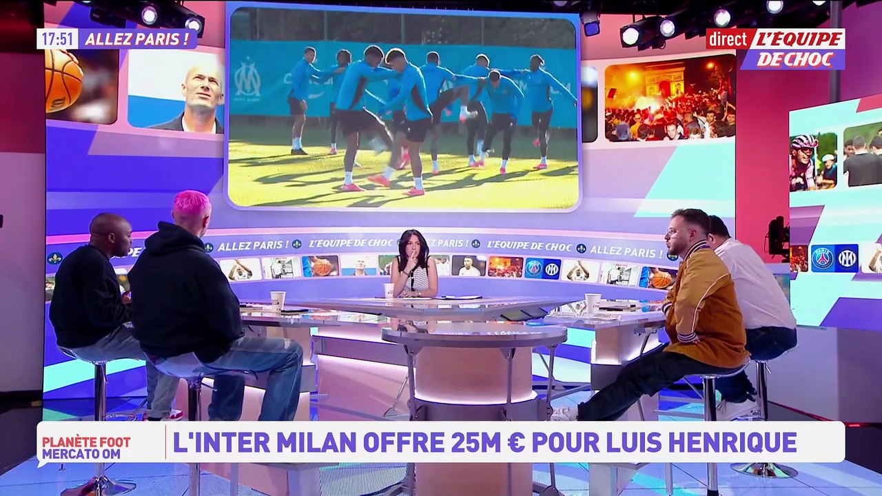 L'Inter Milan et l'OM finalisent le transfert de Luis Henrique - Foot - Ligue 1 - Mercato
