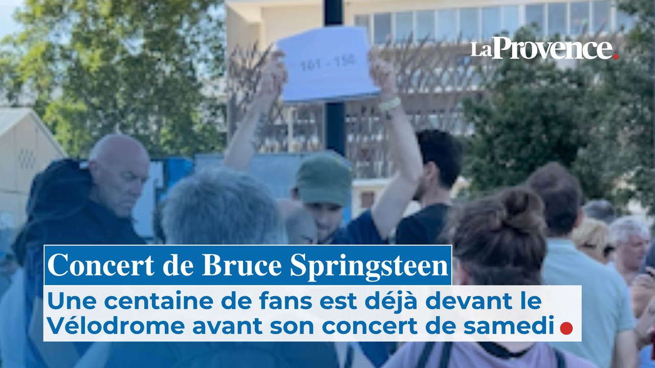 Bruce Springsteen : une centaine de fans est déjà devant le Vélodrome avant son concert de samedi
