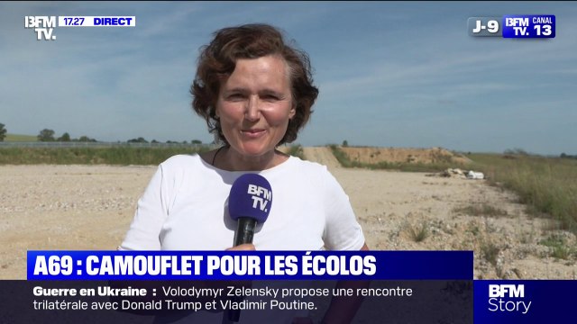 Reprise du chantier de l'A69 : Ce chantier est illégal , affirme Marie-Odile Marché, membre du collectif La Voix est libre