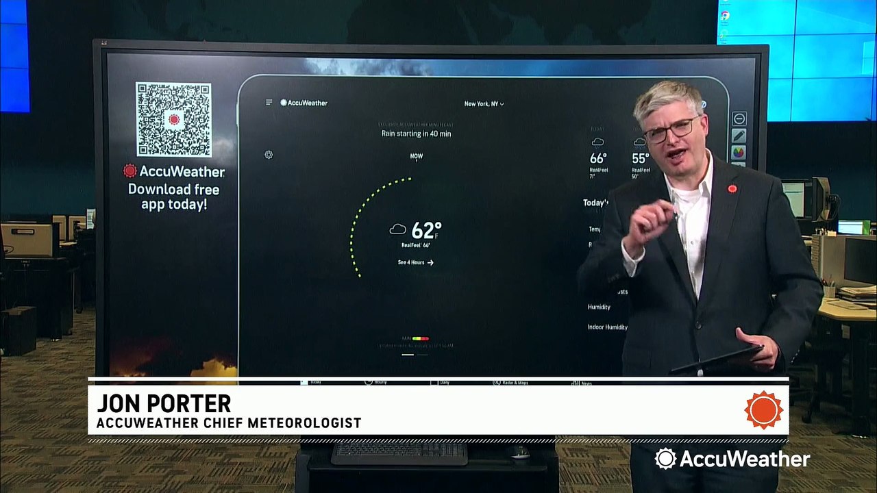 Don't let gloomy weather get you down with the AccuWeather app