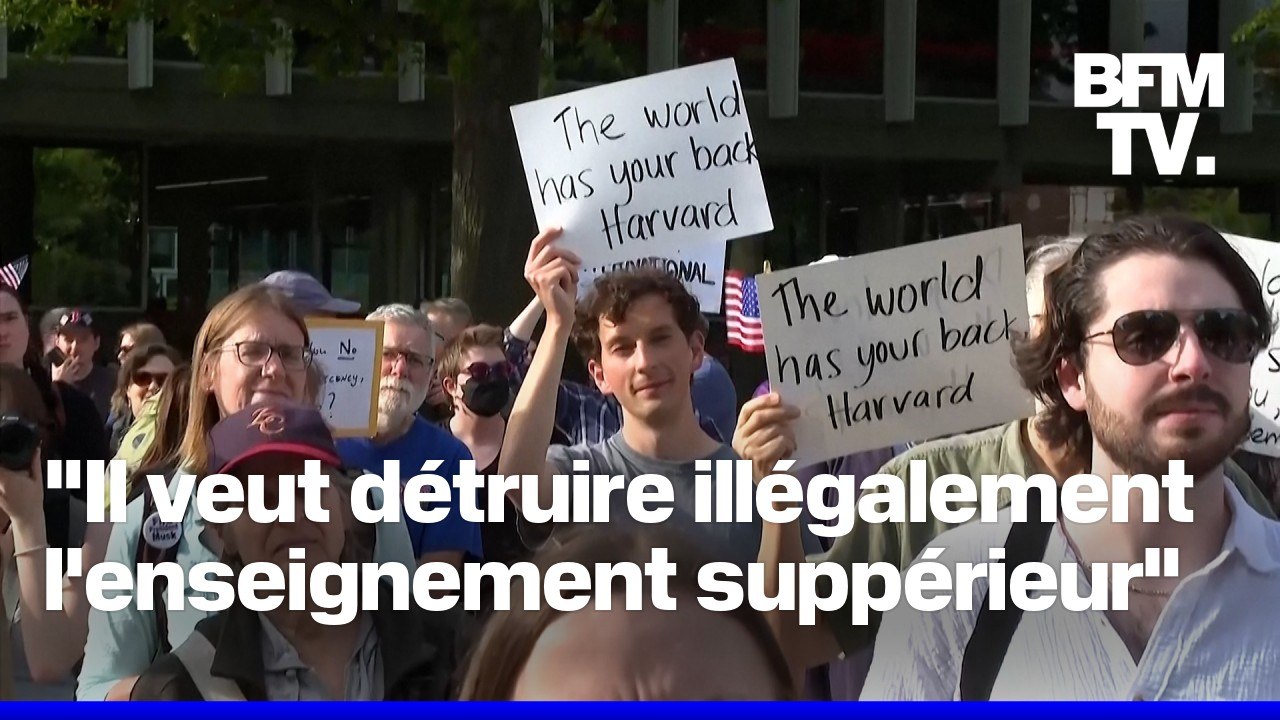 Coupes budgétaires, étudiants étrangers ciblés… Harvard manifeste contre les décisions de Donald Trump