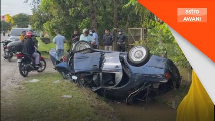 Tekong darat maut, 7 PATI cedera kereta dikejar APMM
