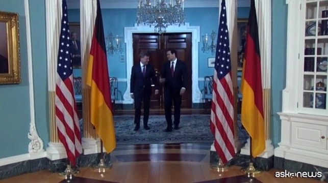 Il ministro degli Esteri tedesco incontra Rubio a Washington