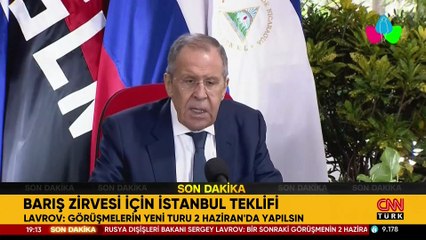 SON DAKİKA HABERİ: Rusya'dan Barış Zirvesi için İstanbul teklifi