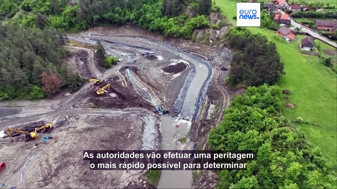 Roménia: inundações severas atingem histórica mina de sal de Praid