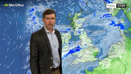 Met Office Thursday evening weather forecast 29/05/2025