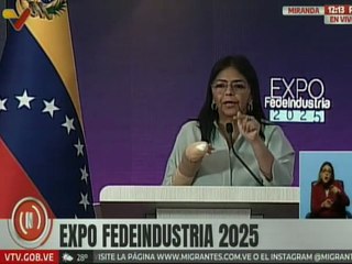 Vpdta. Rodríguez: Nuestras relaciones económicas deben estar enmarcadas en el ámbito del respeto