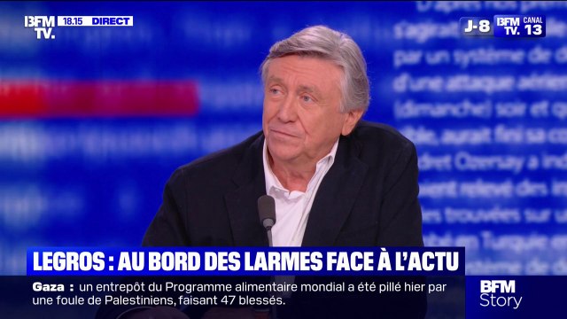Les injustices et les maltraitances sont des choses qui me touchent profondément , confie Jacques Legros, ancien présentateur du JT de TF1