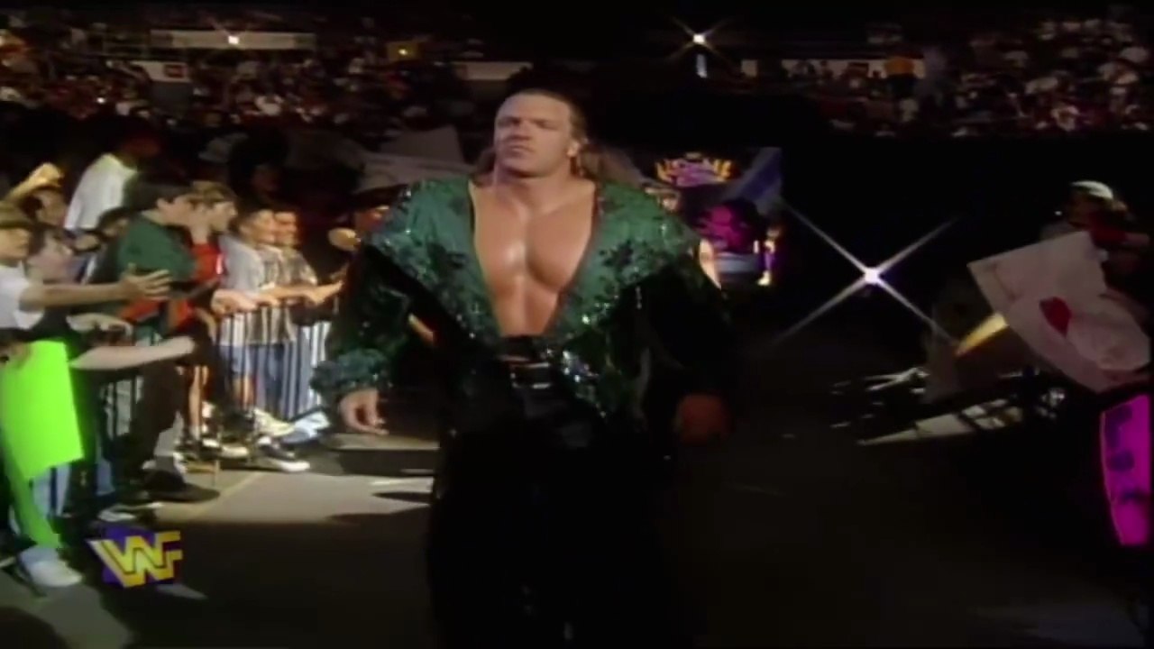HHH w/ Chyna vs Ahmed Johnson KOTR Semi Finals - King Of The Ring 1997 8/6/97