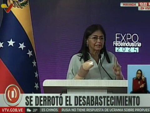 Vpdta. Delcy Rodríguez: Nuestro registro de emprendedores pasó el millón de personas registradas