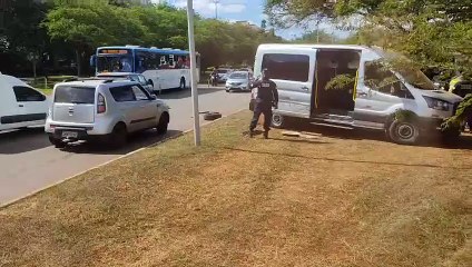 Acidente no setor gráfico após invasão na contramão