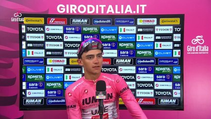 Cycling - Giro d'Italia 2025 - Isaac Del Toro : "Juan Ayuso's abandon ? It's a big loss for me, but I think we will be ok"