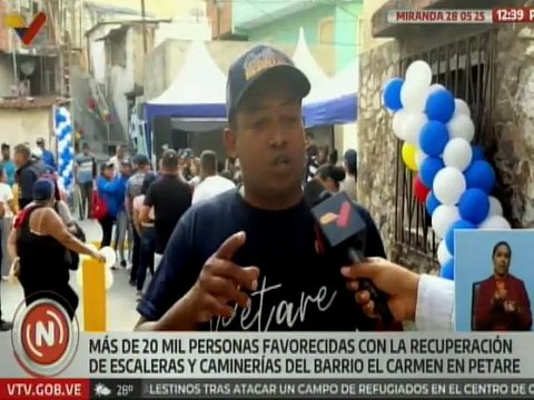 Miranda | Plan Juntos Todo es Posible beneficia a familias de petare con la recuperación de espacios