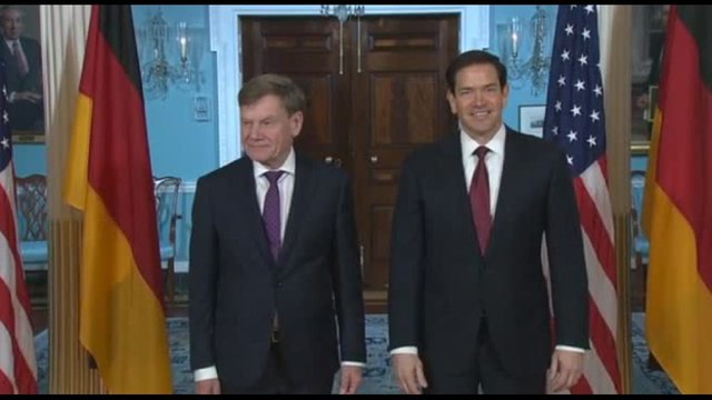 Il ministro degli Esteri tedesco incontra Rubio a Washington