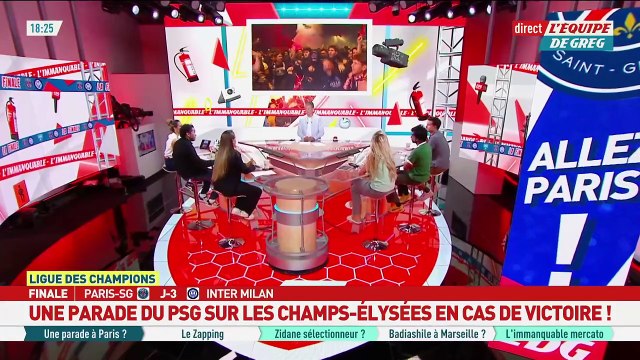 Une parade sur les Champs-Élysées en cas de sacre - Foot - Ligue des champions - PSG