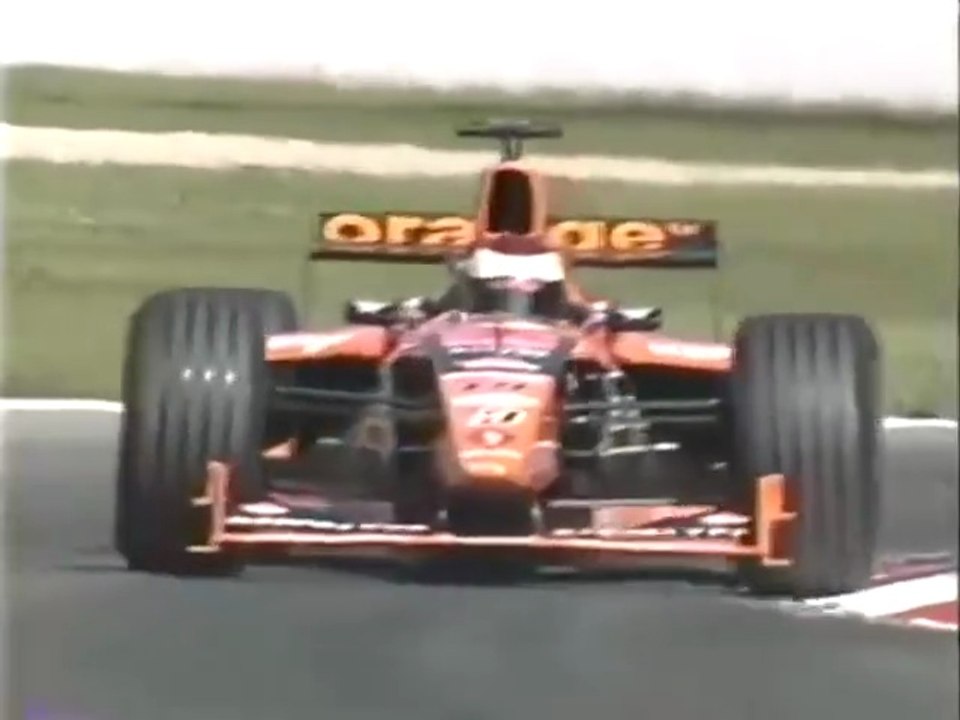 F1 – Jos Verstappen (Arrows Supertec V10) lap in qualifying – Italy 2000