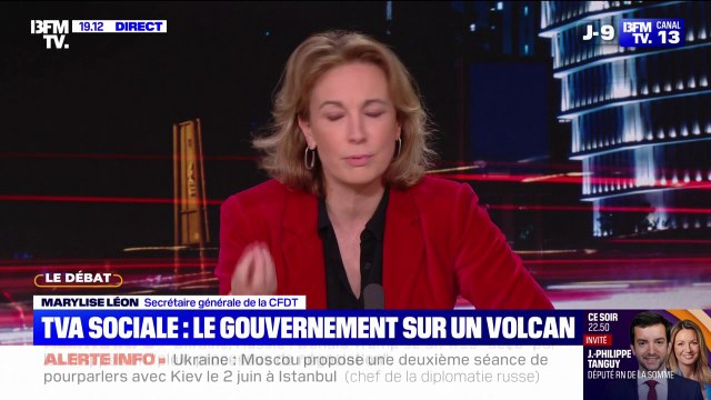 Effort des Français: C'est un cap qui me va très bien , affirme Marylise Léon, secrétaire générale de la CFDT