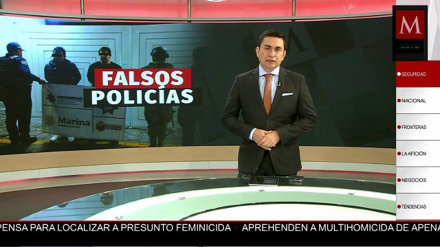 Falsos policías detenidos en Ecatepec por robos a transportistas
