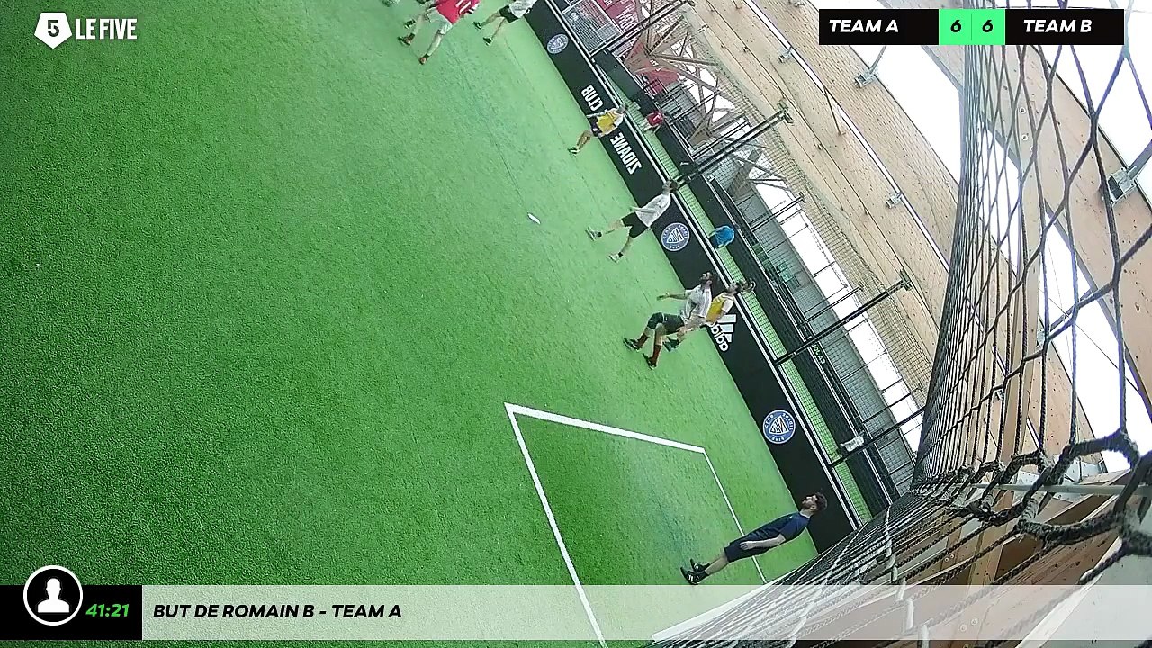 But de Romain B - Team A