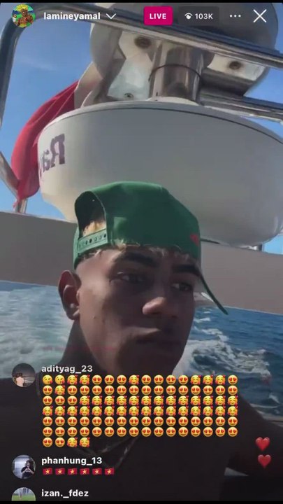 Las vacaciones de Lamine Yamal tras renovar con el Barça