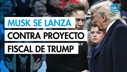 Musk se lanza contra proyecto fiscal de Trump: "No puede ser grande y bello a la vez", dice