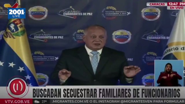 Diosdado Cabello revela casi 60 ataques a instalaciones petroleras