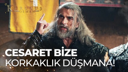 Turgut Gazi, alpleri cesaretlendiren konuşması - Kuruluş Osman 193. Bölüm