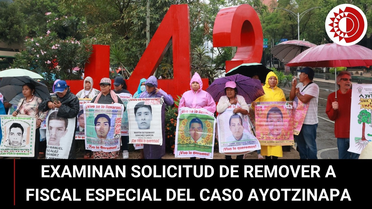 Se analiza petición para remover a Rosendo Gómez de caso Ayotzinapa: Sheinbaum