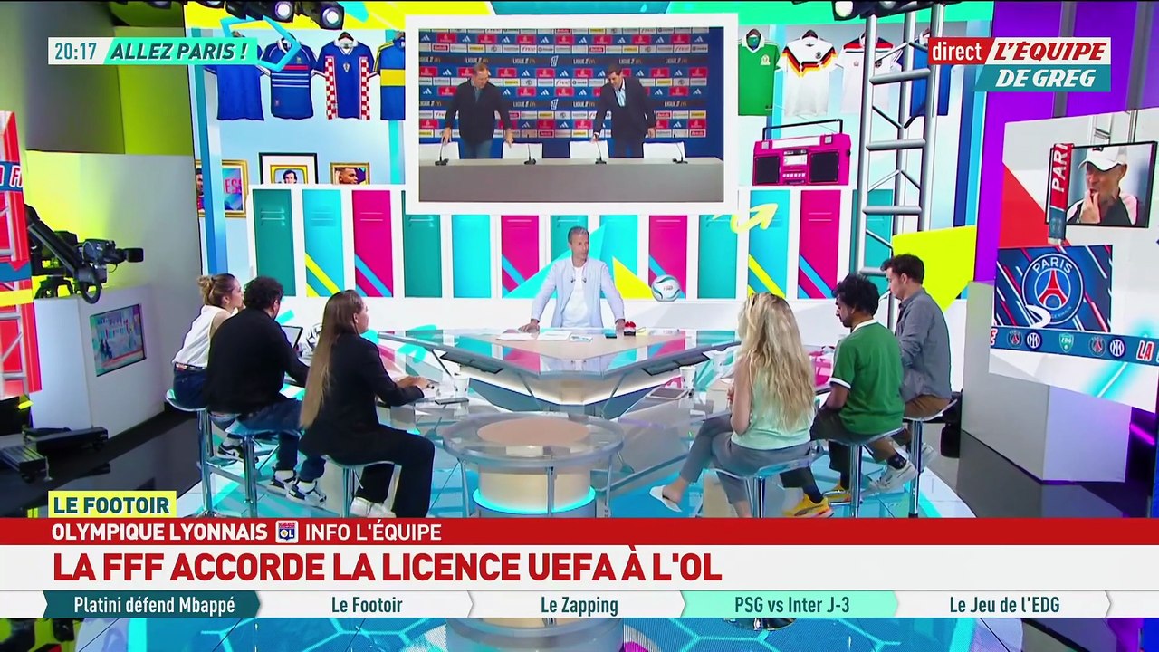 La FFF accorde la licence UEFA à l’OL - Foot - Ligue Europa