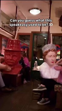 Can You Guess What This Speakeasy Used to Be?