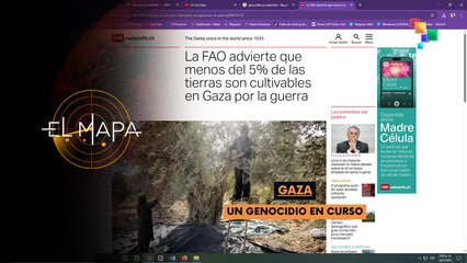 Escala 28-05-25: La FAO advierte que menos del 5% de las tierras son cultivables en Gaza por la guerra