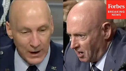 Mark Kelly Asks Air Force General About New Command For Development Of F-47 And B-21 Aircraft