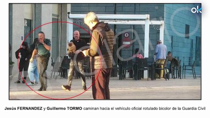 Las fotos del jefe de la Guardia Civil del Puerto de Valencia con narcos: "Voy de uniforme, me escondéis"