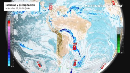 Altas presiones dominan la zona central: estabilidad y cielos despejados para cerrar mayo