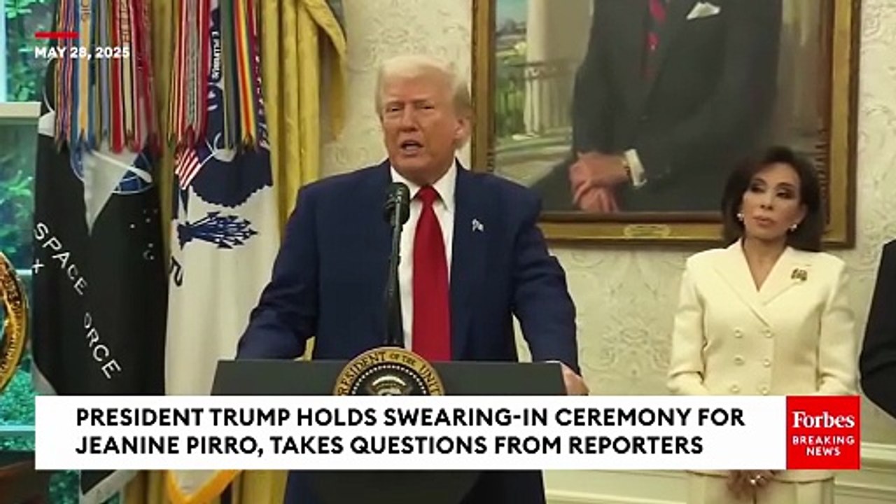 Trump Asked About His Statement That 'Putin Is Playing With Fire'