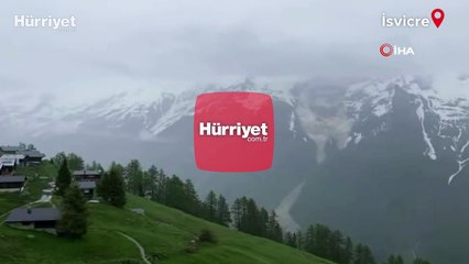 İsviçre’de buzul çökmesi sonucu bir köy yok oldu: 1 kayıp