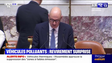 Véhicules polluants: les députés approuvent la suppression des "zones à faibles émissions"