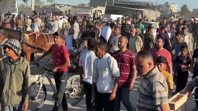 Armazém da ONU em Gaza é saqueado por milhares de palestinos