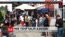 TEPJF llama a la unidad nacional y al cumplimiento de la veda electoral