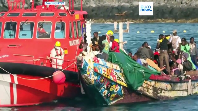 Seven dead after migrant boat capsizes near Canary Islands, emergency crews say