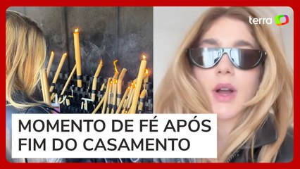 Virginia reza em santuário de Portugal e divide quarto com assessora de Zé Felipe após separação