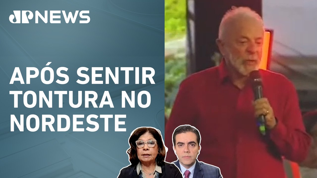 Lula sobre caso de labirintite: “Passei uma hora para ver se era problema na cabeça”