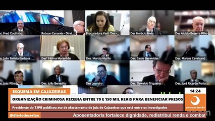 Organização criminosa recebia entre R$ 70 e 150 mil para beneficiar presos em Cajazeiras