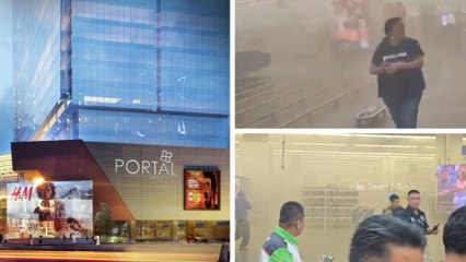 CDMX: Incendio en Plaza Portal San Ángel provoca desalojo de visitantes