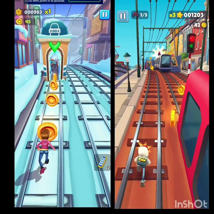 Subway surfers showdown