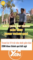 Trend ăn 12 trái nho dưới gầm bàn