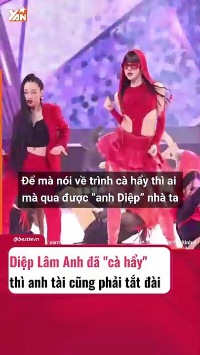 Diệp Lâm Anh cà hẩy thì anh tài cũng phải tắt đài