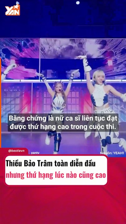 Thiều Bảo Trâm toàn diễn đầu nhưng thứ hạng lúc nào cũng cao