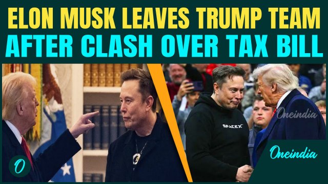 US Breaking: Elon Musk EXITS Trump Government After Clash Over Big, Beautiful Bill; ‘My Time Ends…’