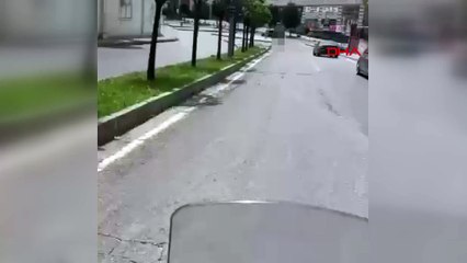 İstanbul’da sokakta çırılçıplak yürüyen bir kadın görüntülendi